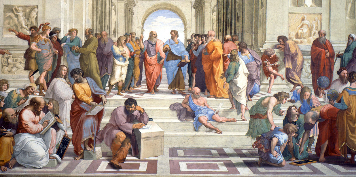 The School of Athens by Raphael (1511)