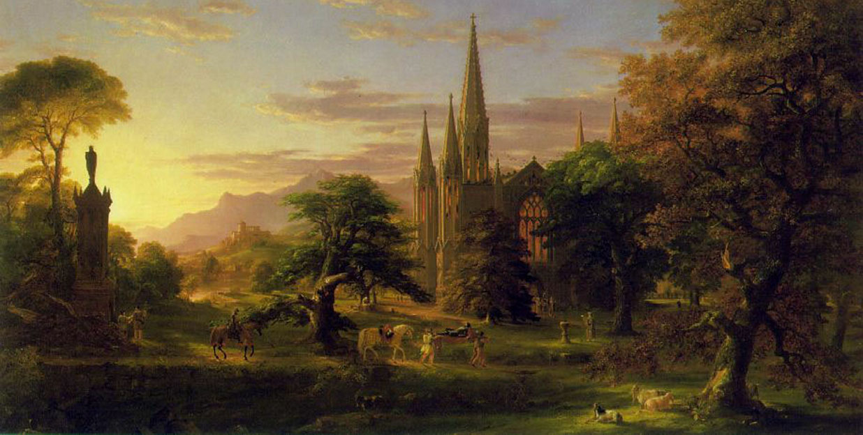The Return by Thomas Cole (1837)