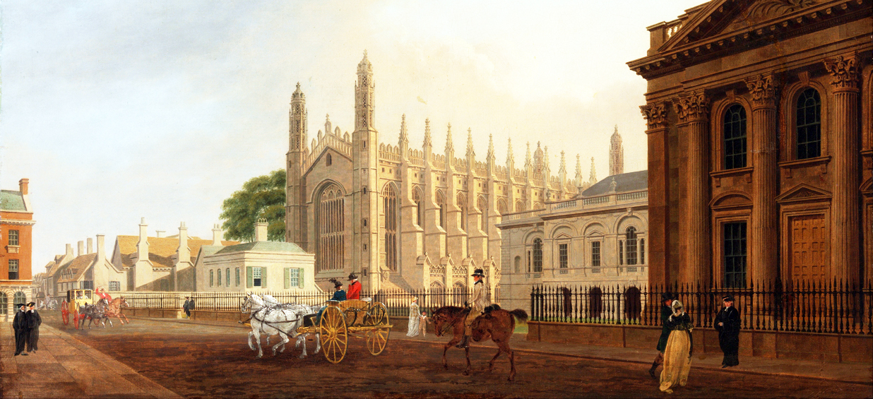 King's Parade, Cambridge by Thomas Malton the Younger (1899)