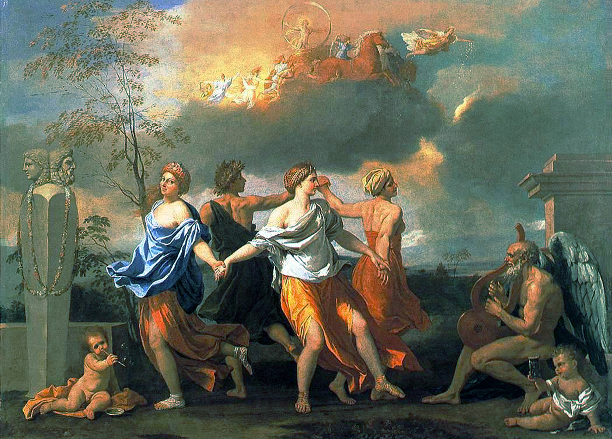 Dance to the Music of Time by Nicolas Poussin (1634)