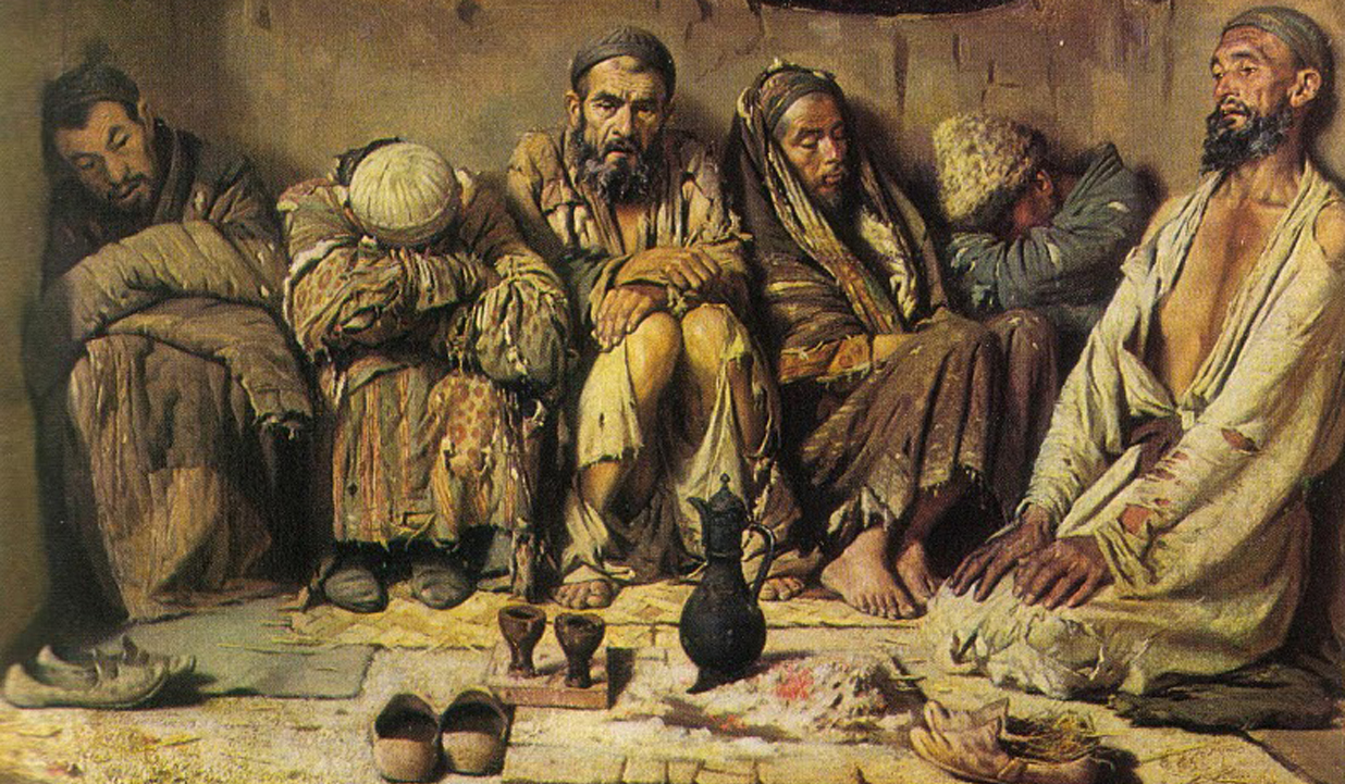 Eaters of Opium by Vasily Vereshchagin (1868)