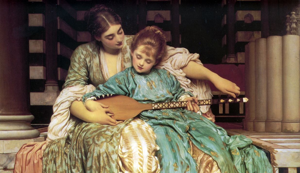 Music Lesson by Frederic Leighton (1884)