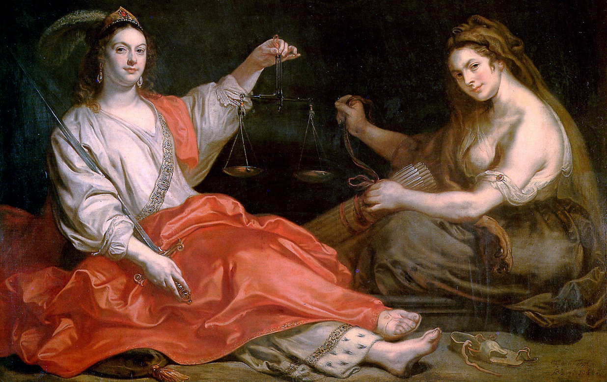 The Unity and Justice by Theodoor van Thulden (17th century)