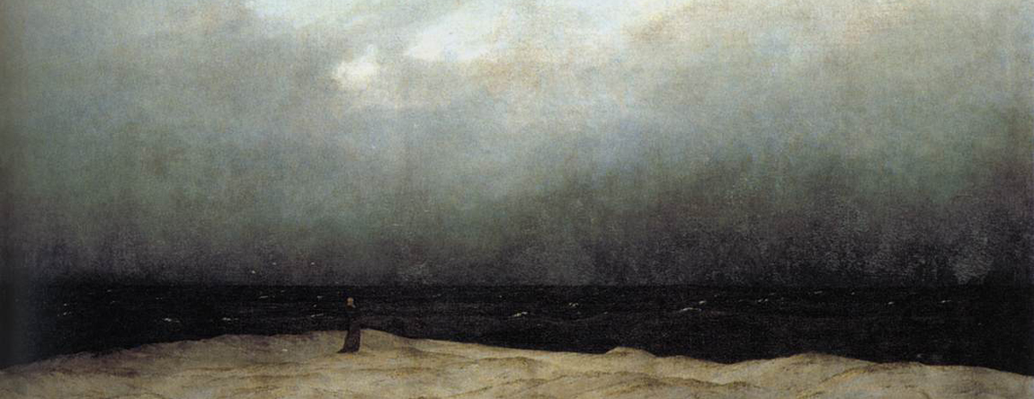 Monk by the Sea by Caspar David Friedrich 1809