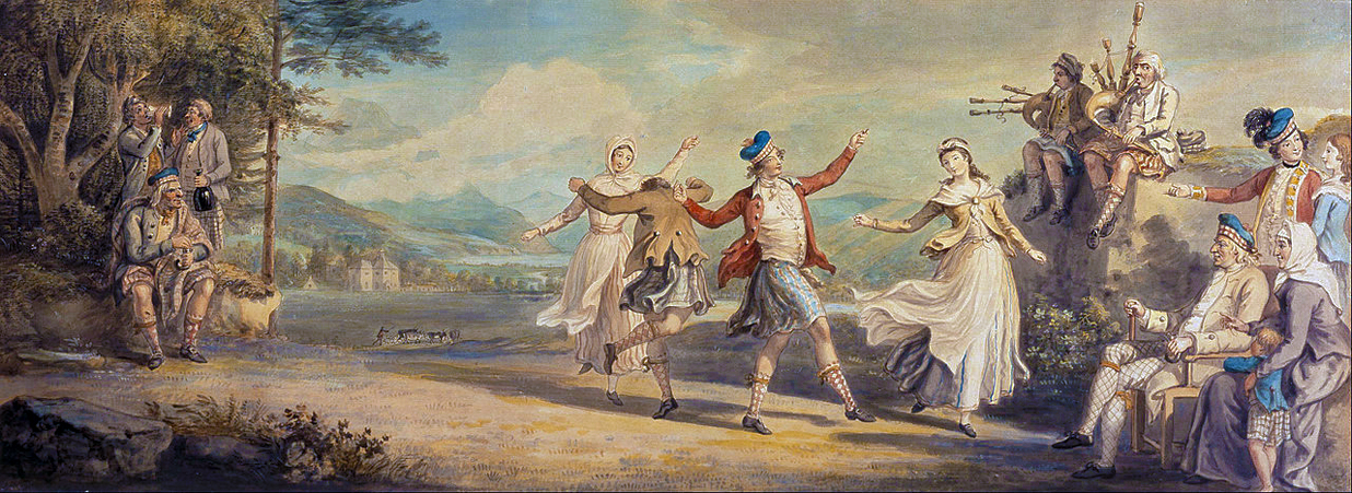A Highland Dance by David Allen (1780)